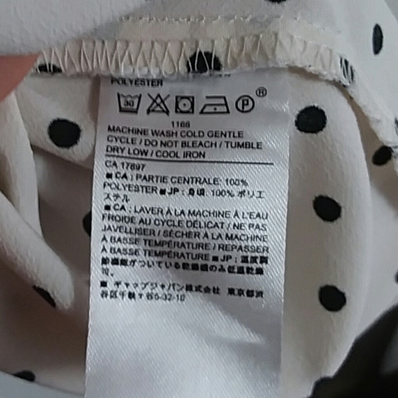 Banana Republic Factory polka dot blouse - Picture 3 of 4